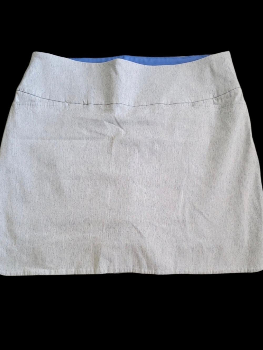 Women’s A-Line Skort with a Heathered Design pretty Blue Shorts